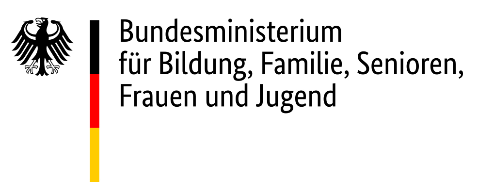 Das Logo des Bundesministeriums für Bildung, Familie, Senioren, Frauen und Jugend